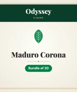 Odyssey Maduro Corona Cigars – Bundle of 20