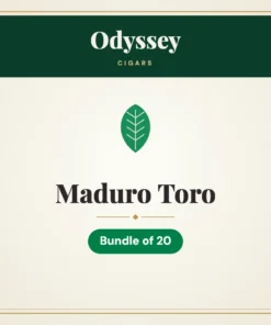 Odyssey Maduro Toro Cigars – Bundle of 20