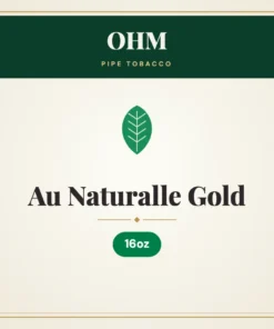 OHM Au Naturalle Gold Pipe Tobacco – 16oz