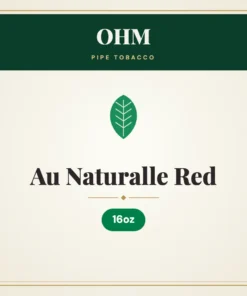 OHM Au Naturalle Red Pipe Tobacco – 16oz