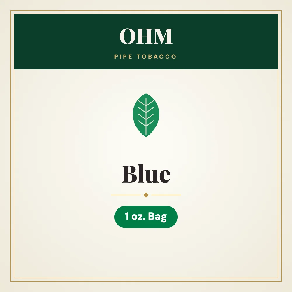 OHM Blue Pipe Tobacco 1 oz. Bag 1 OHM Blue Pipe Tobacco 1 oz. Bag