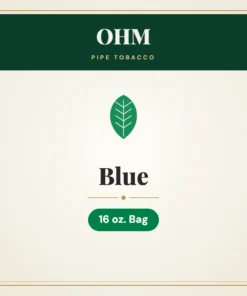 OHM Blue Pipe Tobacco 16 oz. Bag