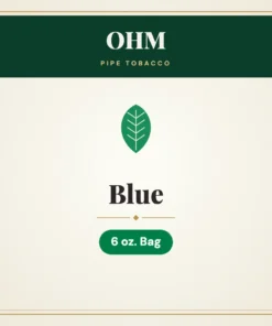 OHM Blue Pipe Tobacco 6 oz. Bag