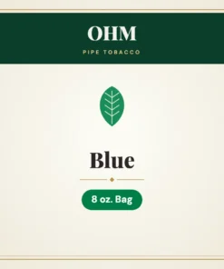 OHM Blue Pipe Tobacco 8 oz. Bag