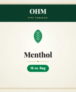 OHM Menthol Pipe Tobacco 16 oz. Bag