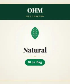 OHM Natural Pipe Tobacco 16 oz. Bag