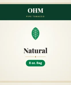 OHM Natural Pipe Tobacco 8 oz. Bag