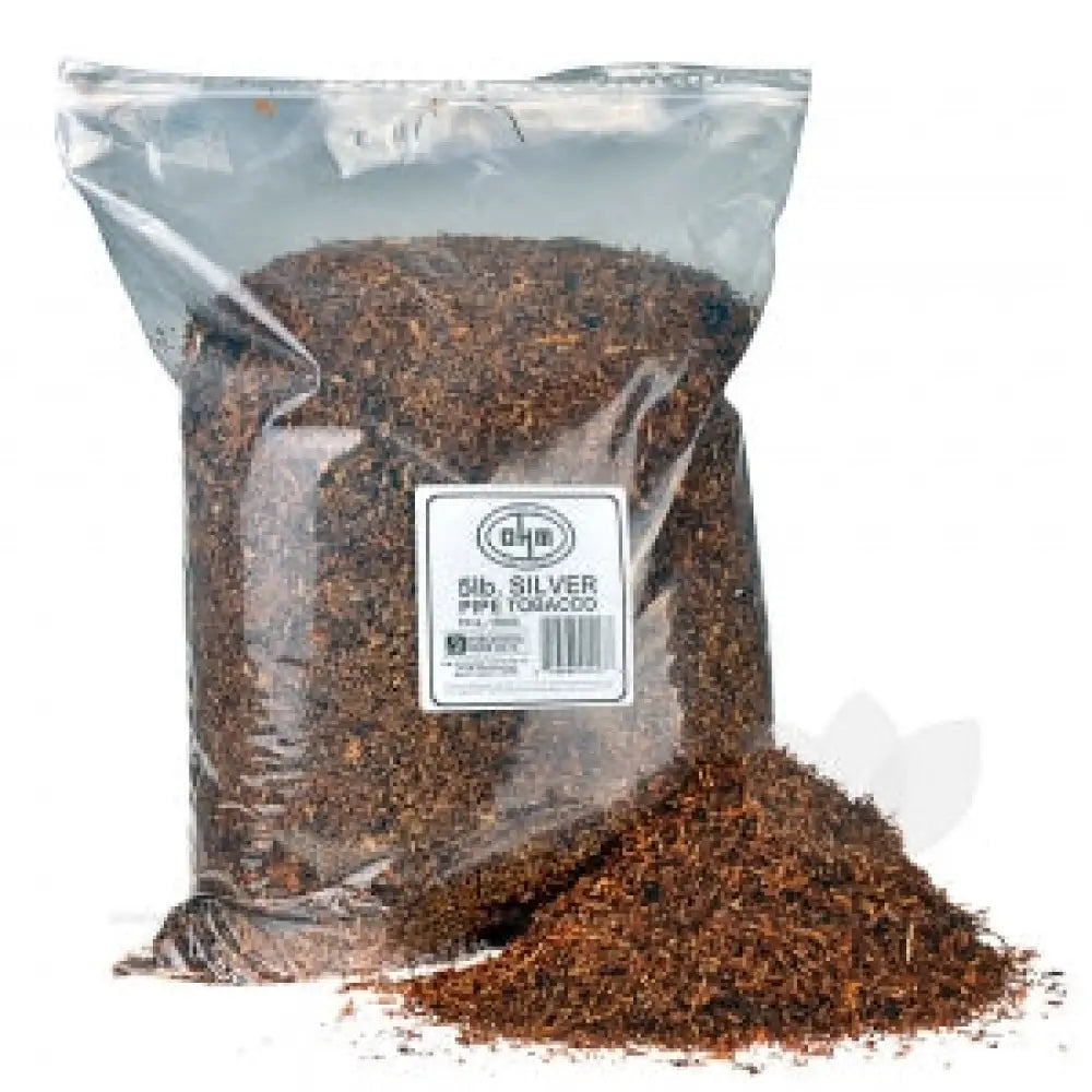 OHM Silver Pipe Tobacco 5 Lb. Bag 1 OHM Silver Pipe Tobacco 5 Lb. Bag