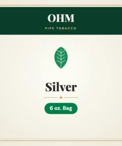 OHM Silver Pipe Tobacco 6 oz. Bag