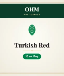 OHM Turkish Red Pipe Tobacco 16 oz. Bag