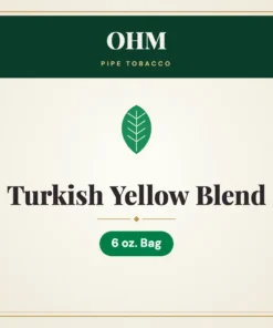 OHM Turkish Yellow Blend Pipe Tobacco 6 oz. Bag