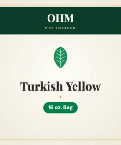 OHM Turkish Yellow Pipe Tobacco 16 oz. Bag