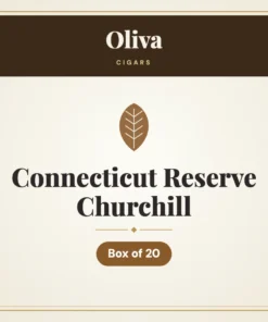 Oliva Connecticut Reserve Churchill Cigars – Box of 20