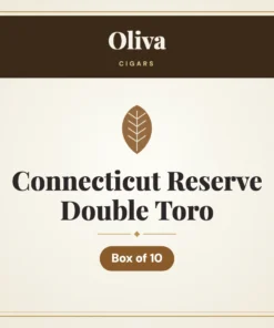 Oliva Connecticut Reserve Double Toro Cigars – Box of 10