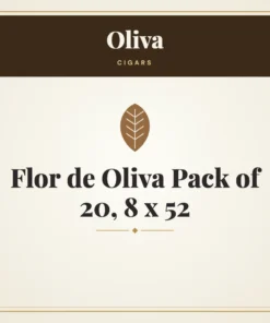 Oliva Flor de Oliva Cigars Pack of 20, 8 x 52