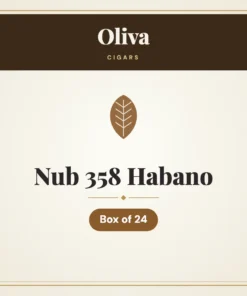 Oliva Nub 358 Habano Cigars – Box of 24