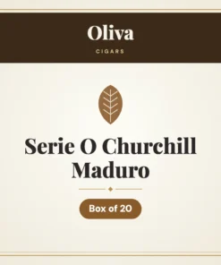 Oliva Serie O Churchill Maduro Cigars – Box of 20