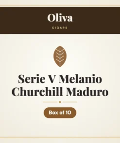 Oliva Serie V Melanio Churchill Maduro Cigars – Box of 10