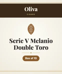 Oliva Serie V Melanio Double Toro Cigars – Box of 10