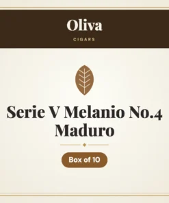 Oliva Serie V Melanio No.4 Maduro Cigars – Box of 10