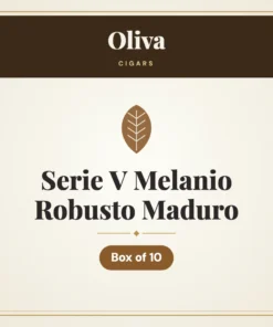 Oliva Serie V Melanio Robusto Maduro Cigars – Box of 10