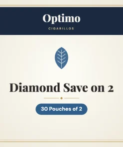 Optimo Diamond Cigarillos Save on 2 – 30 Pouches of 2