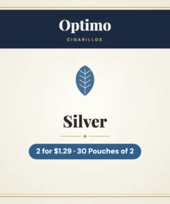 Optimo Silver Cigarillos 2 for $1.29 – 30 Pouches of 2