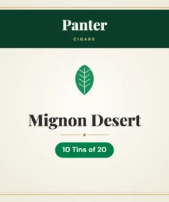 Panter Mignon Desert Cigars – 10 Tins of 20