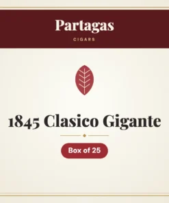 Partagas 1845 Clasico Gigante Cigars – Box of 25