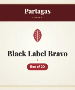 Partagas Black Label Bravo Cigars – Box of 20