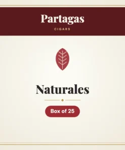 Partagas Naturales Cigars – Box of 25