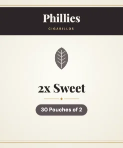 Phillies 2x Sweet Cigarillos – 30 Pouches of 2