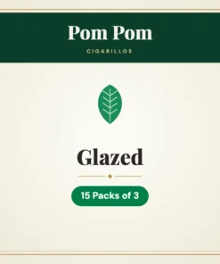 Pom Pom Glazed Cigarillos – 15 Packs of 3