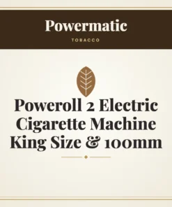 Poweroll 2 Electric Cigarette Machine King Size & 100mm