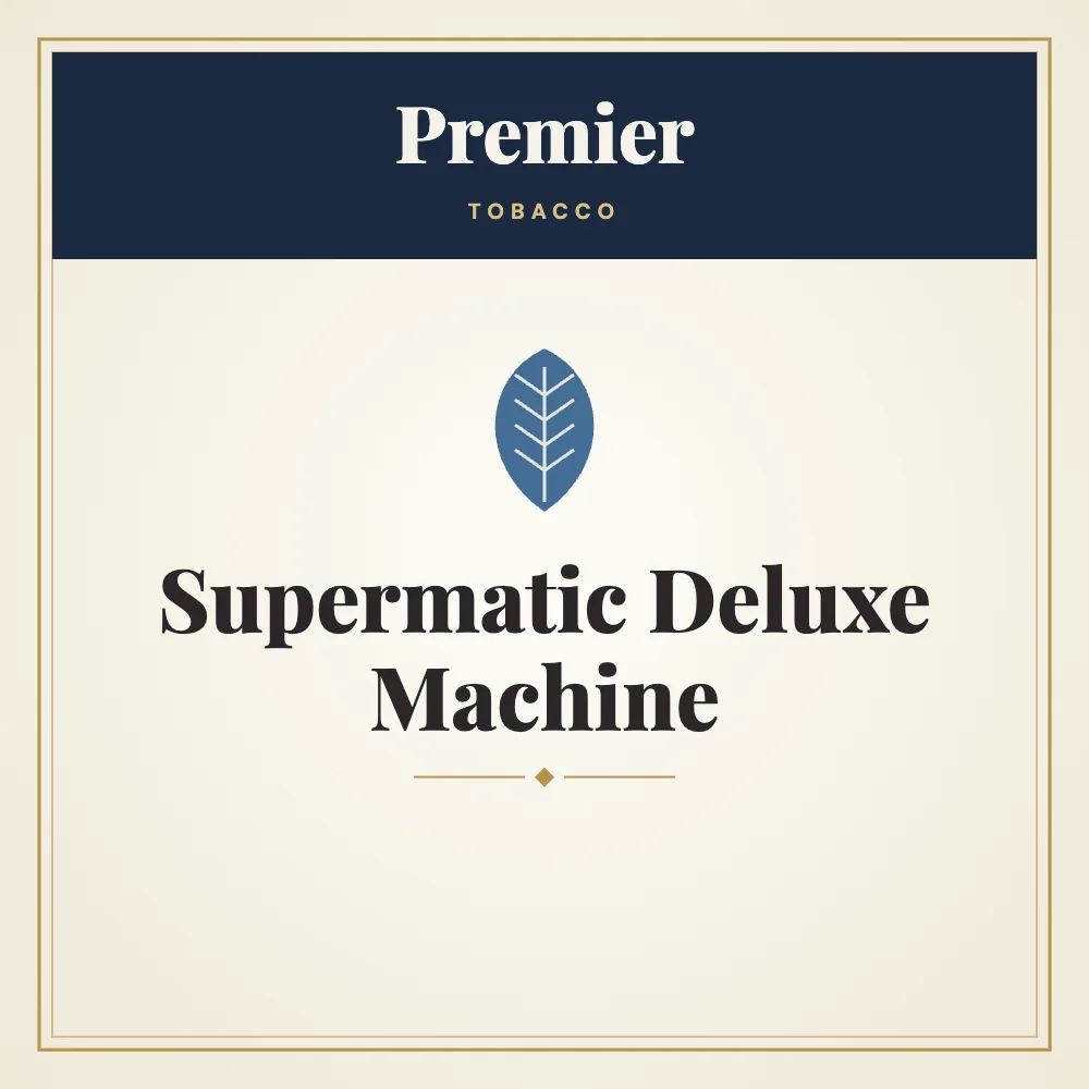 Premier Supermatic Deluxe Machine 1 Premier Supermatic Deluxe Machine