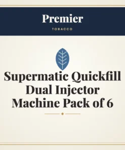 Premier Supermatic Quickfill Dual Injector Machine Pack of 6