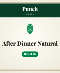Punch After Dinner Natural Cigars – Box of 25