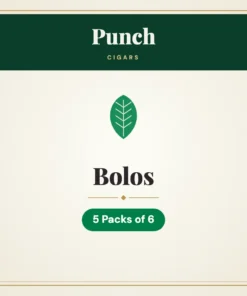 Punch Bolos Cigars – 5 Packs of 6