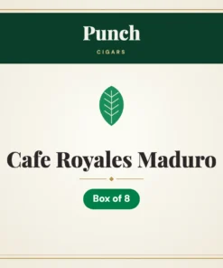 Punch Cafe Royales Maduro Cigars – Box of 8