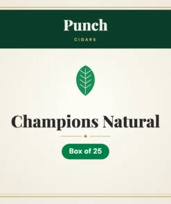 Punch Champions Natural Cigars – Box of 25