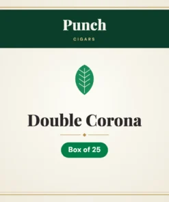 Punch Double Corona Cigars – Box of 25