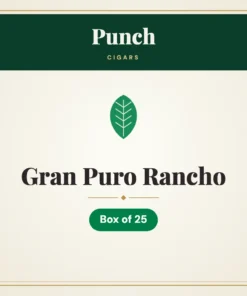 Punch Gran Puro Rancho Cigars – Box of 25
