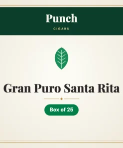 Punch Gran Puro Santa Rita Cigars – Box of 25
