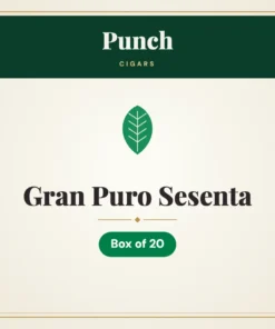 Punch Gran Puro Sesenta Cigars – Box of 20