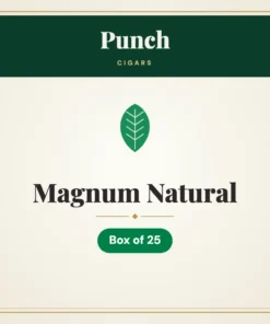 Punch Magnum Natural Cigars – Box of 25