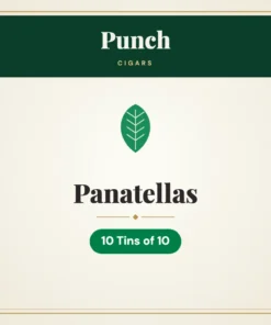 Punch Panatellas Cigars – 10 Tins of 10
