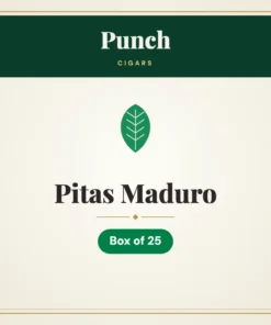 Punch Pitas Maduro Cigars – Box of 25