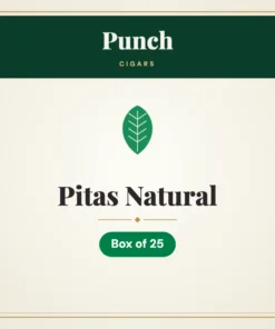 Punch Pitas Natural Cigars – Box of 25