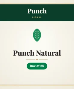 Punch Punch Natural Cigars – Box of 25