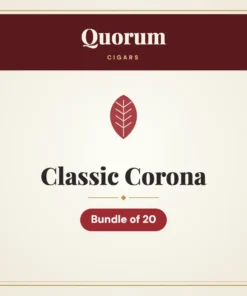 Quorum Classic Corona Cigars – Bundle of 20